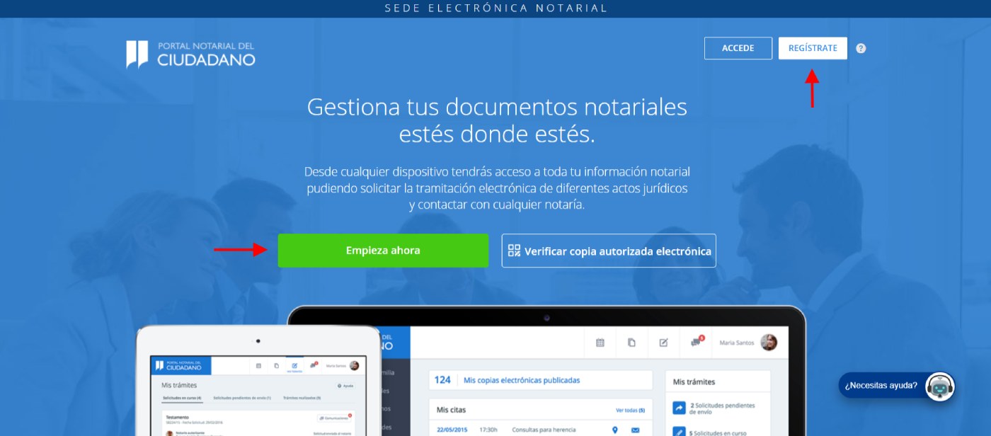 portal notarial del ciudadano