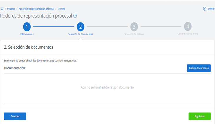 rellenar datos interviniente
